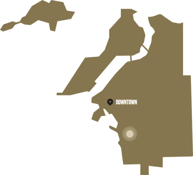 Neighbourhood map south fremantle