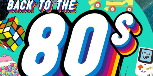 Back to the 80s graphic imagery