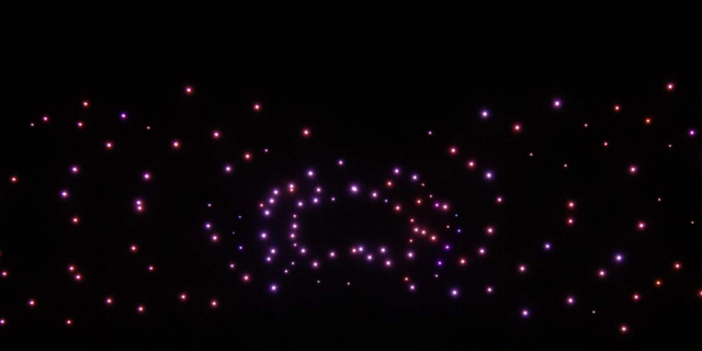 Colourful, shining star-like lights shine for First Lights - Kooranup, Fremantle Biennale