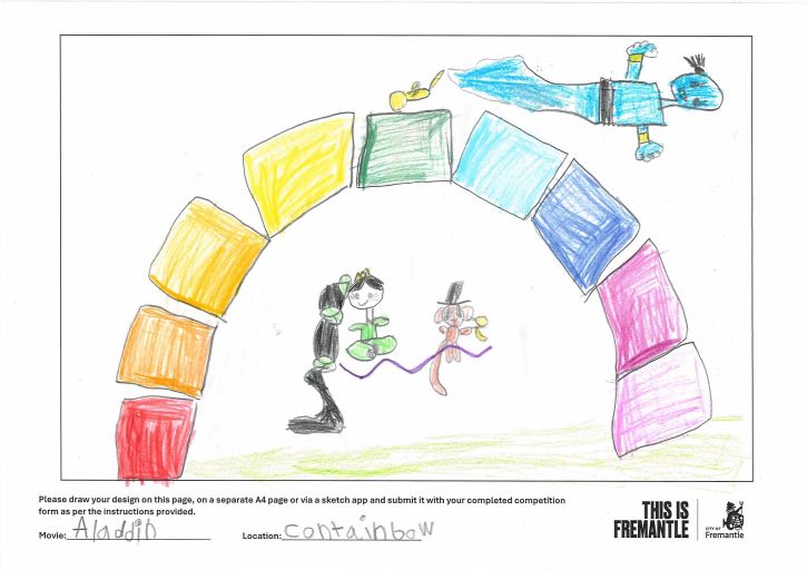 Aladdin at the Containbow