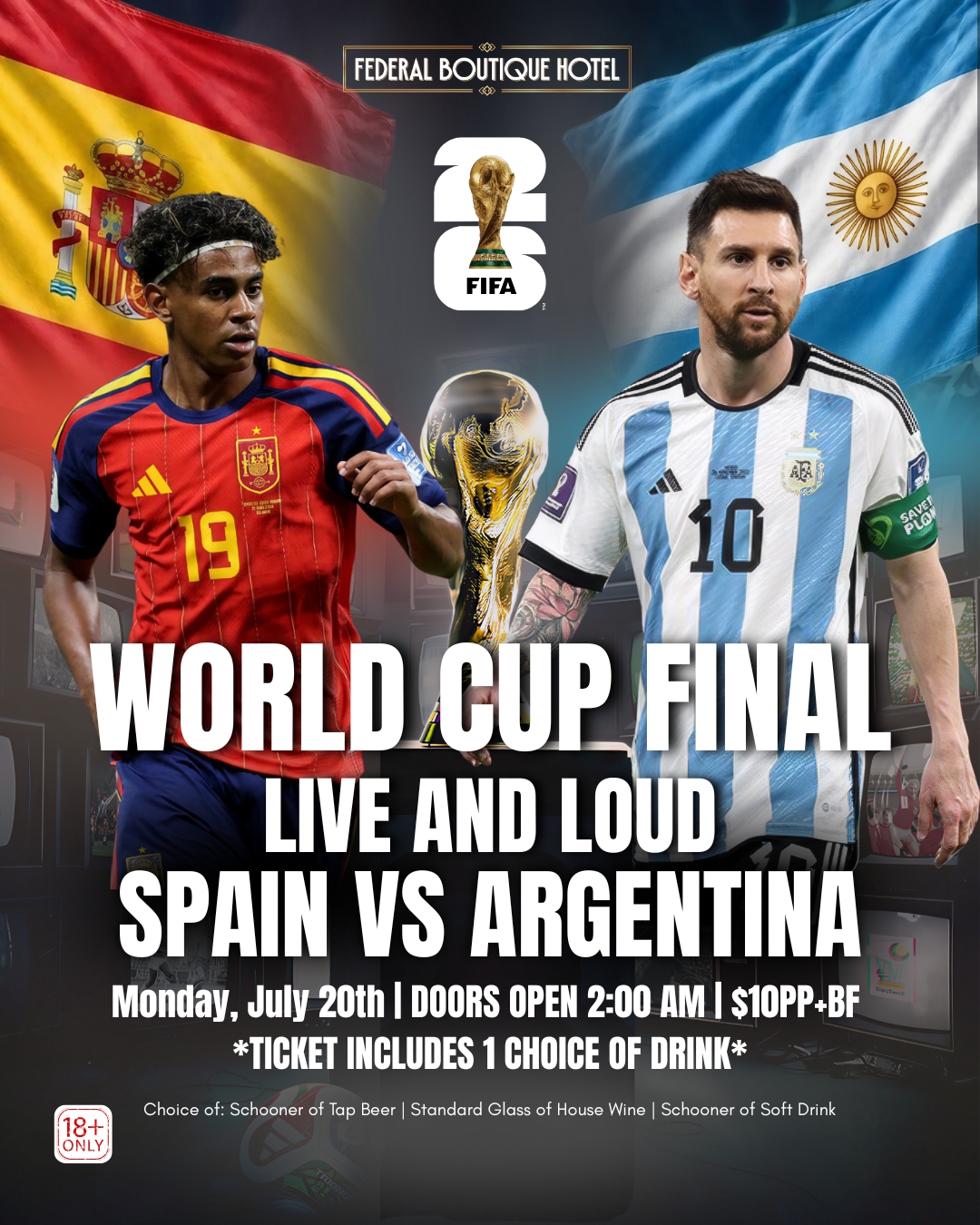 the world cup final poster