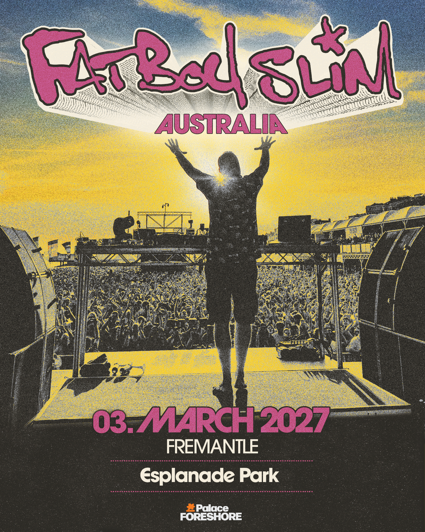 Fatboy Slim Fremantle Poster 