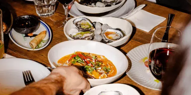 Oysters at Moon & Mary, photo by Danica Zuks
