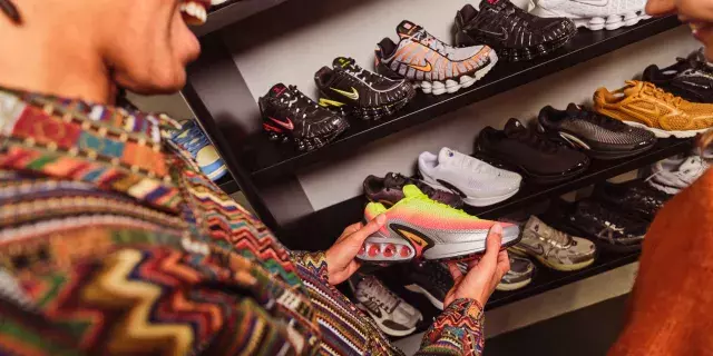 Sneaker shopping at Mi-life