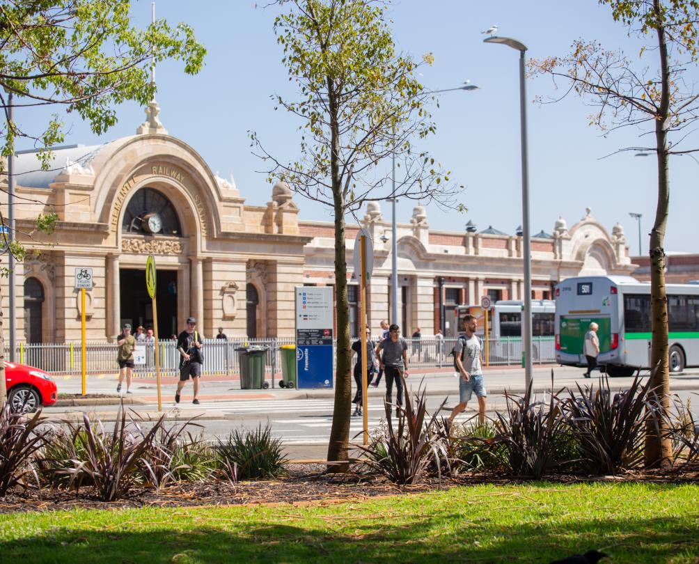 Fremantle Bus and Train station