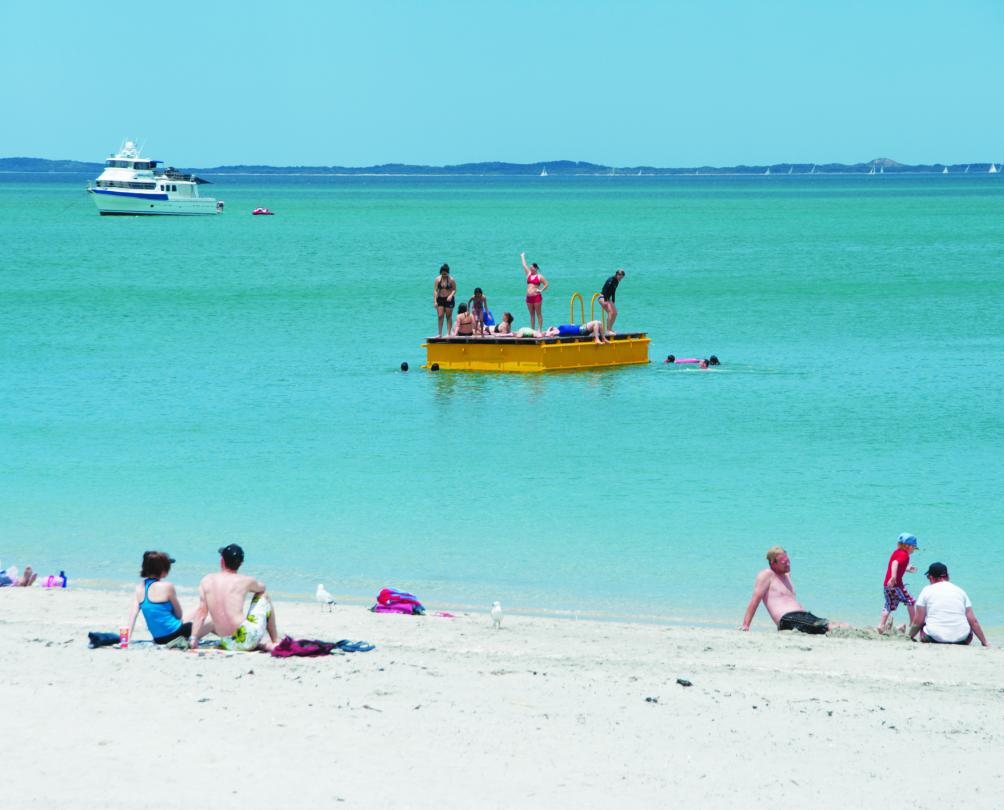 South Beach pontoon