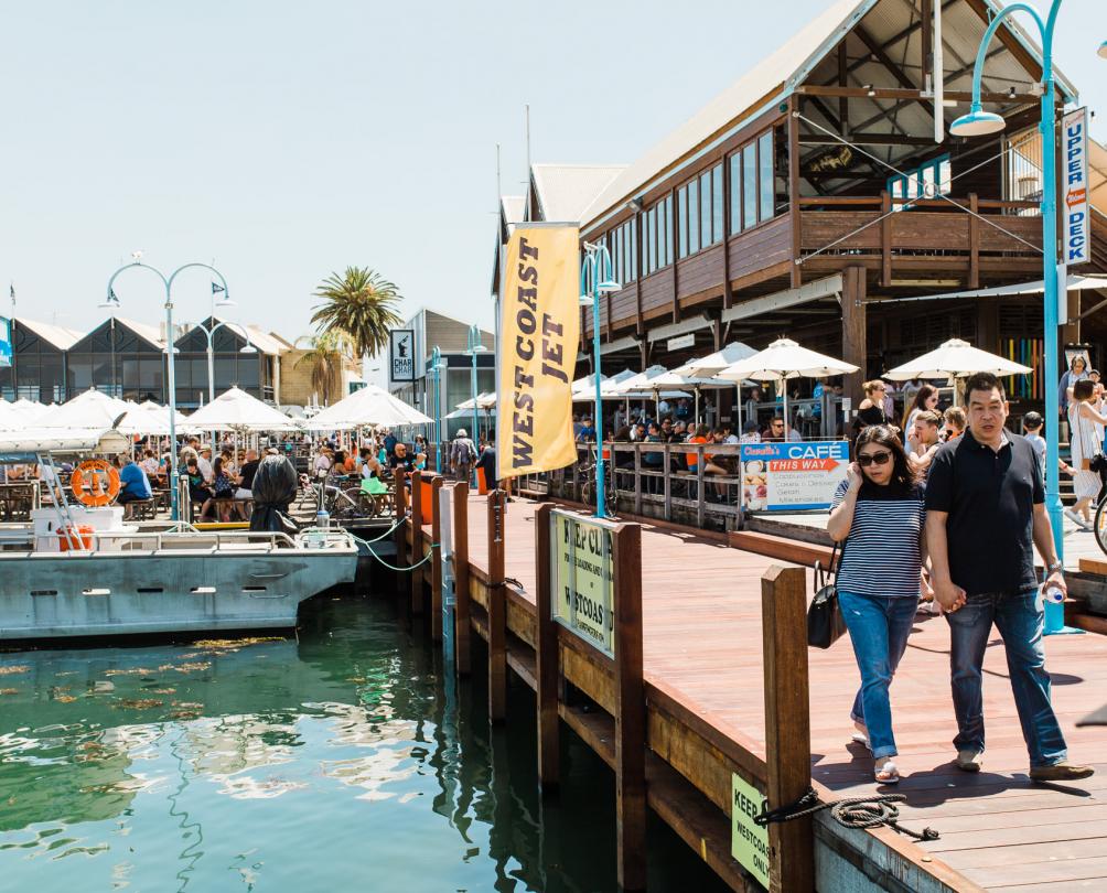 Fishing Boat Harbour boardwalk