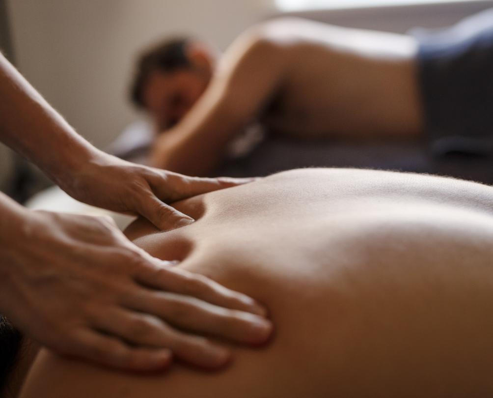 A relaxing massage