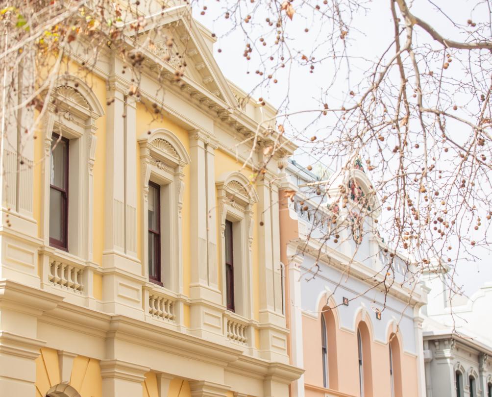 Heritage buildings of the historic West End