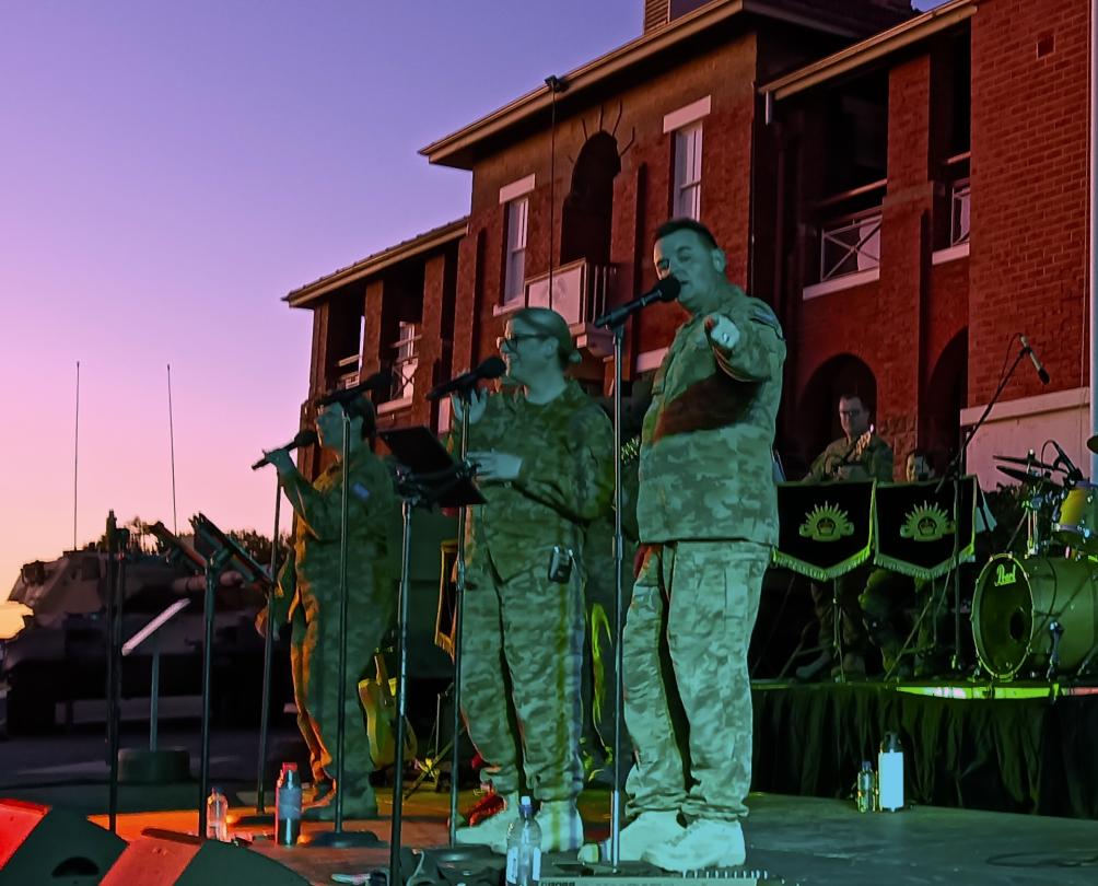 Army Museum WA concert.
