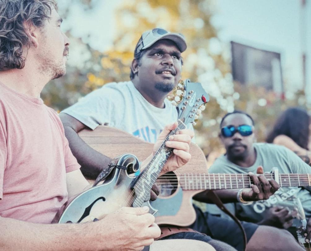 Mowanjum Now musicians