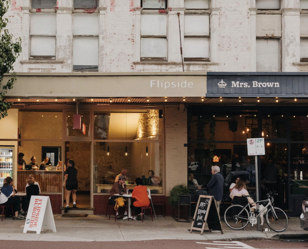 flipside burgers from the street 