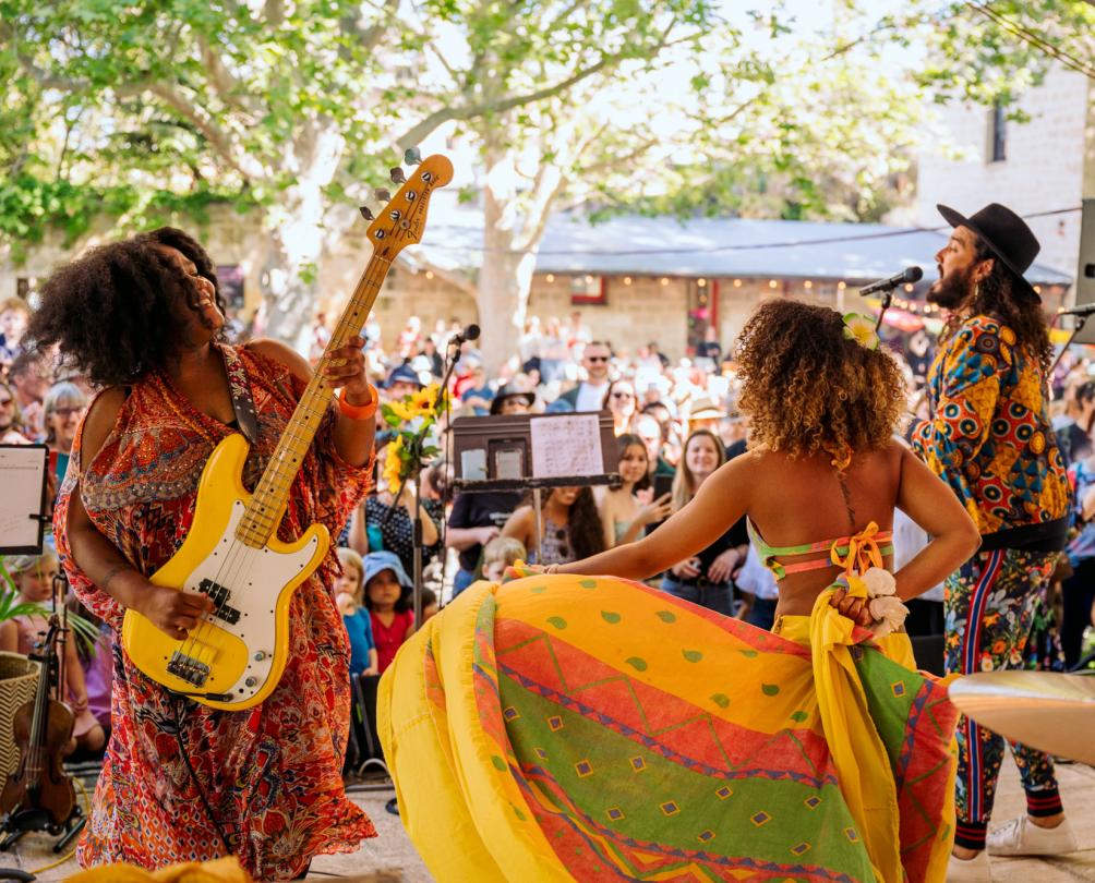 Grace Barbe at Sunday Music Walyalup Fremantle Arts Centre