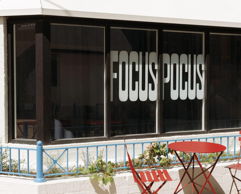the outside of Focus Pocus film lab business in Fremantle 