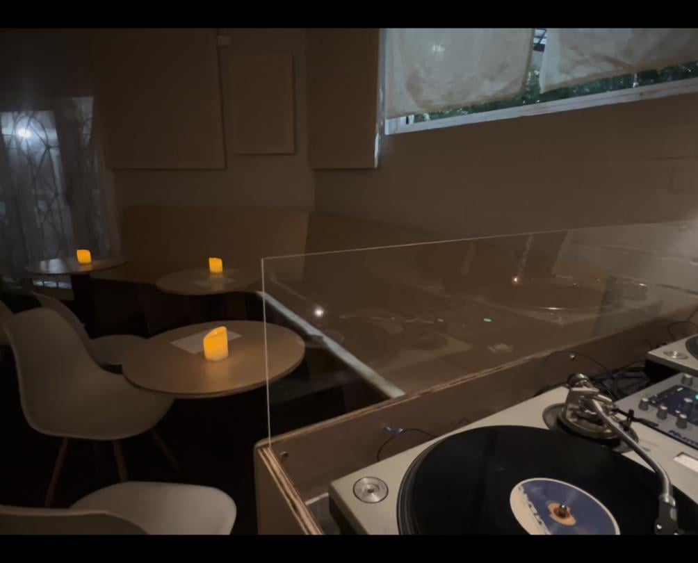 dj booth and tables_kissa_Fremantle