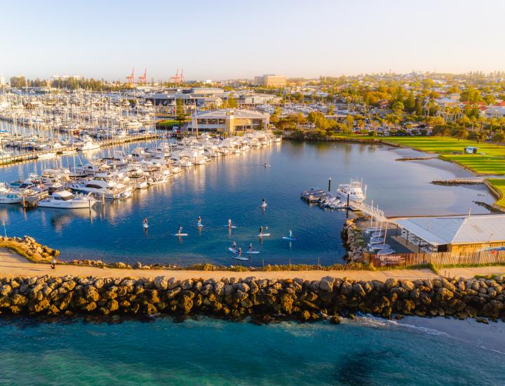 Fremantle Sailing Club captured by Dylan Alcock