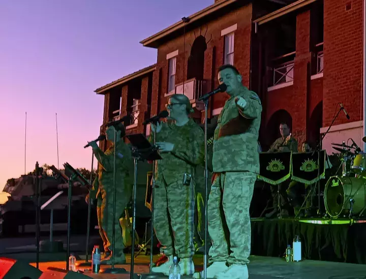 Army Museum WA concert.